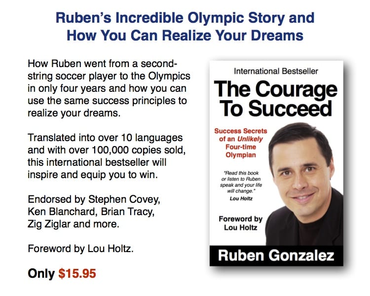 Olympic Motivational Speaker Ruben Gonzalez