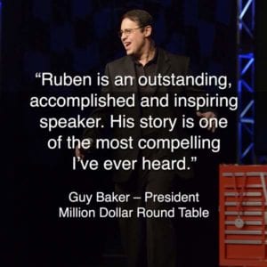 Olympic motivational sales speaker Ruben Gonzalez