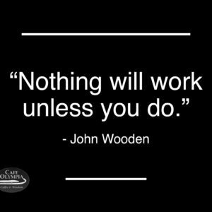 Success Sign: Wooden on Work Ethic